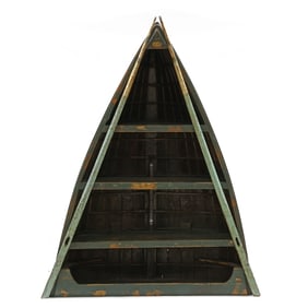 Robert Lower & Son, Repurposed Boat Bow Bookshelf