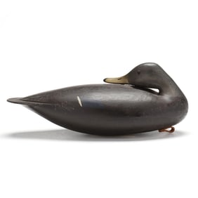 Hurley Conklin (NJ, 1913-1991), Sleeping Black Duck