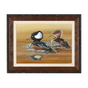 Jocelyn Beatty (American), Hooded Mergansers