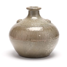 Jugtown Pottery Salt Glaze Bottle