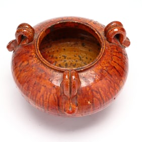 Attributed J.B. Cole Pottery Grecian Center Bowl