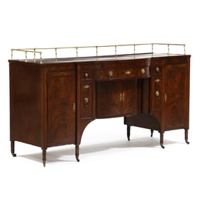 Mid-Atlantic Late Federal Mahogany Sideboard