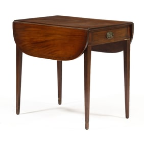 Federal Inlaid Mahogany Pembroke Table