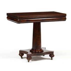 American Classical Mahogany Game Table
