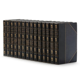 Early 20th-Century Holy Bible, a Finely Bound Limited Edition Set