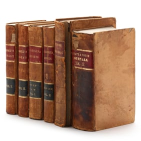 Four Antebellum North Carolina Law Books, Several Rare