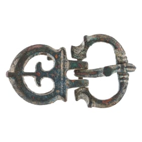 Dark Ages Bronze Belt Buckle