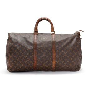 Vintage Louis Vuitton Keepall, Former Owner Dr. James Hustead Semans