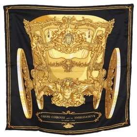 Hermes Silk Scarf Grand Carrosse pour un Ambassadeur