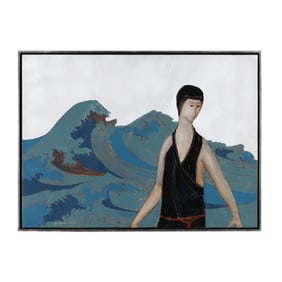 Stephen White (NC), Man and a Great Wave
