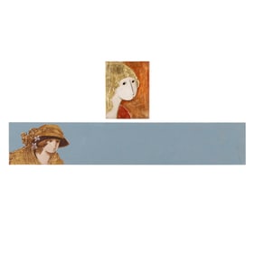 Stephen White (NC), Two Portrait Panels