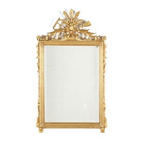 Friedman Brothers, Carved and Gilt Italianate Mirror