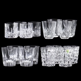 (16) Assorted Waterford Crystal Tumblers
