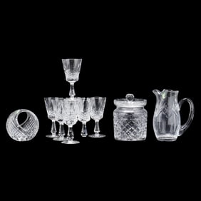 Ten Pieces of Assorted Waterford Crystal