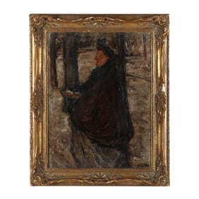 Herman Jan Rouville de Meux (French, 1859-1943), Dame Met