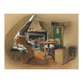 English School (20th Century), Afternoon Tea