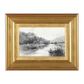J. V. Hall (English, circa 1900), The Thames at Cleeve