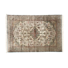 Sino-Persian Silk Carpet