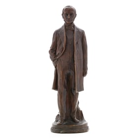 Continental School (19th century), Bronze Model of a Gentleman