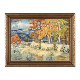 American Southwest Landscape Painting, Early 20th Century
