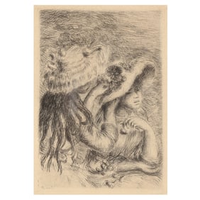 Pierre-Auguste Renoir (French, 1841–1919), Le Chapeau Épinglé (La fille de Berthe Morisot et sa