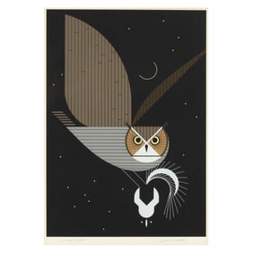 Charley Harper (American, 1922-2007), Pfwhooooooooooo!