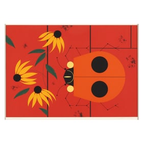 Charley Harper (American, 1922-2007), The Bug that Bugs Nobody