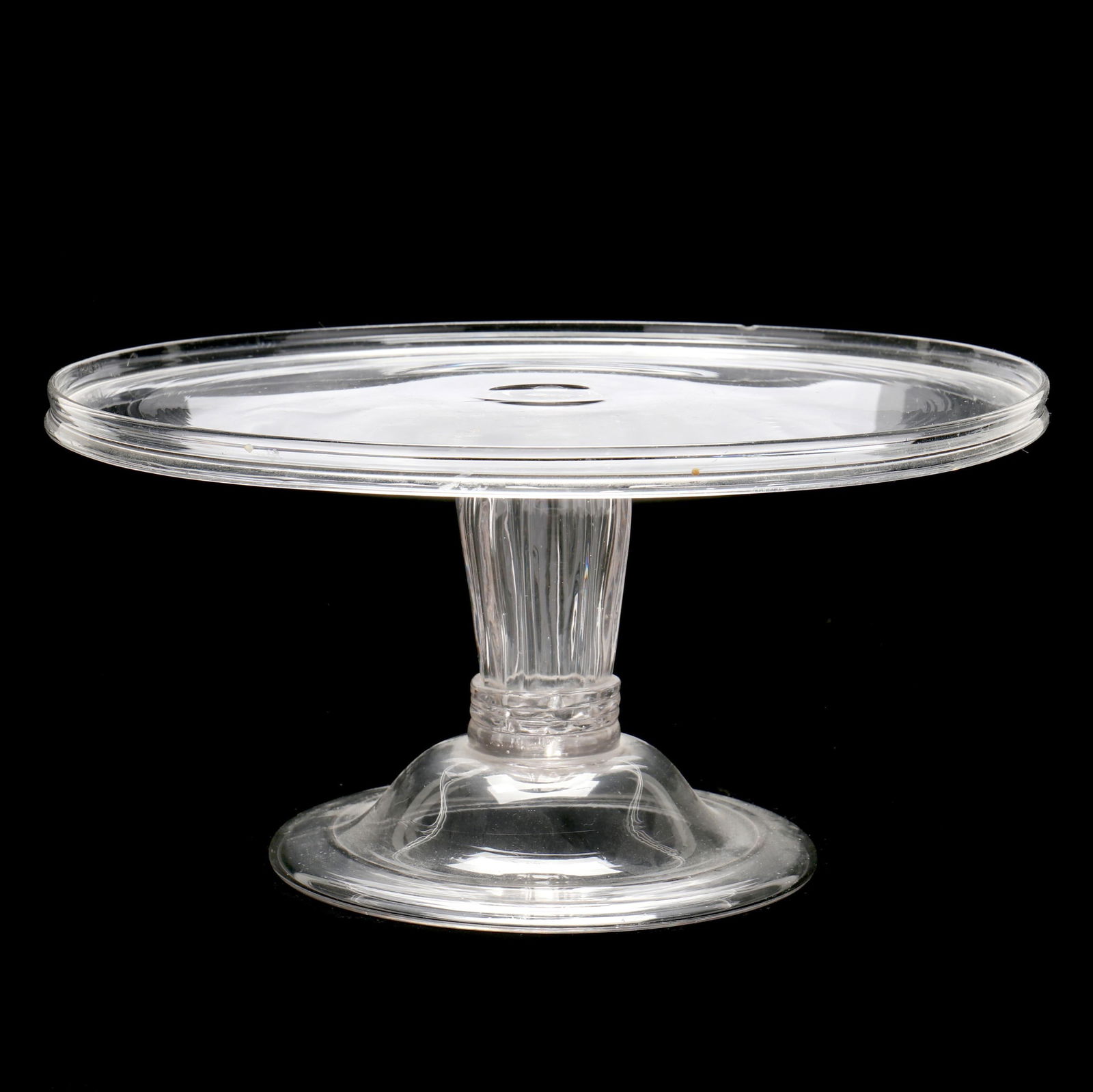 George III Glass Tazza / Cake Stand (1 of 5)