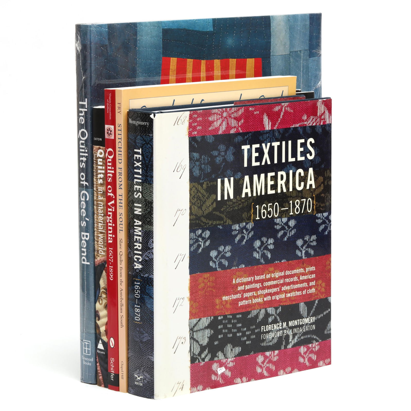 Five Books on Quilts and Textiles (1 of 2)