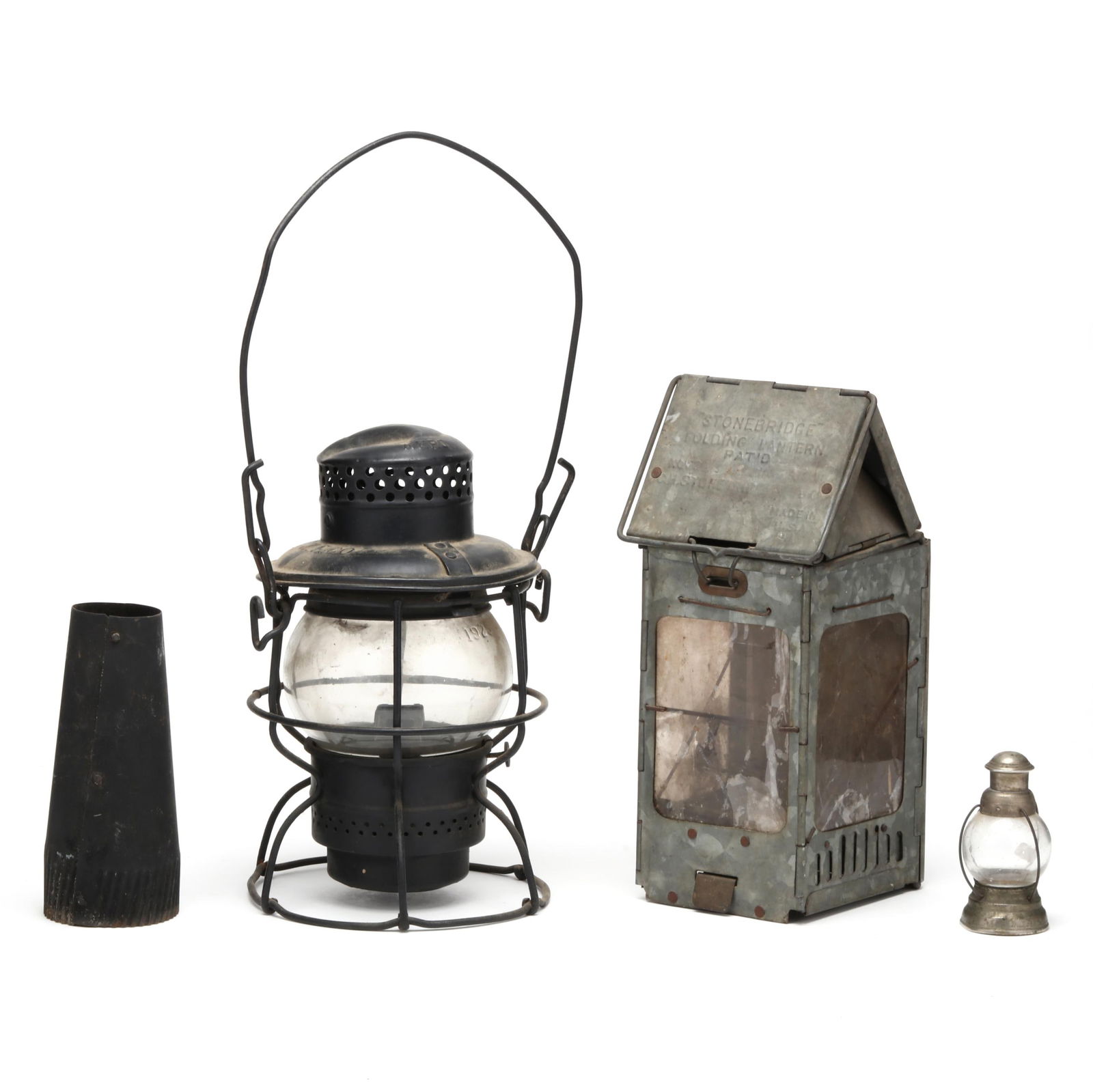 A Grouping of American Lanterns and Accessories (1 of 11)