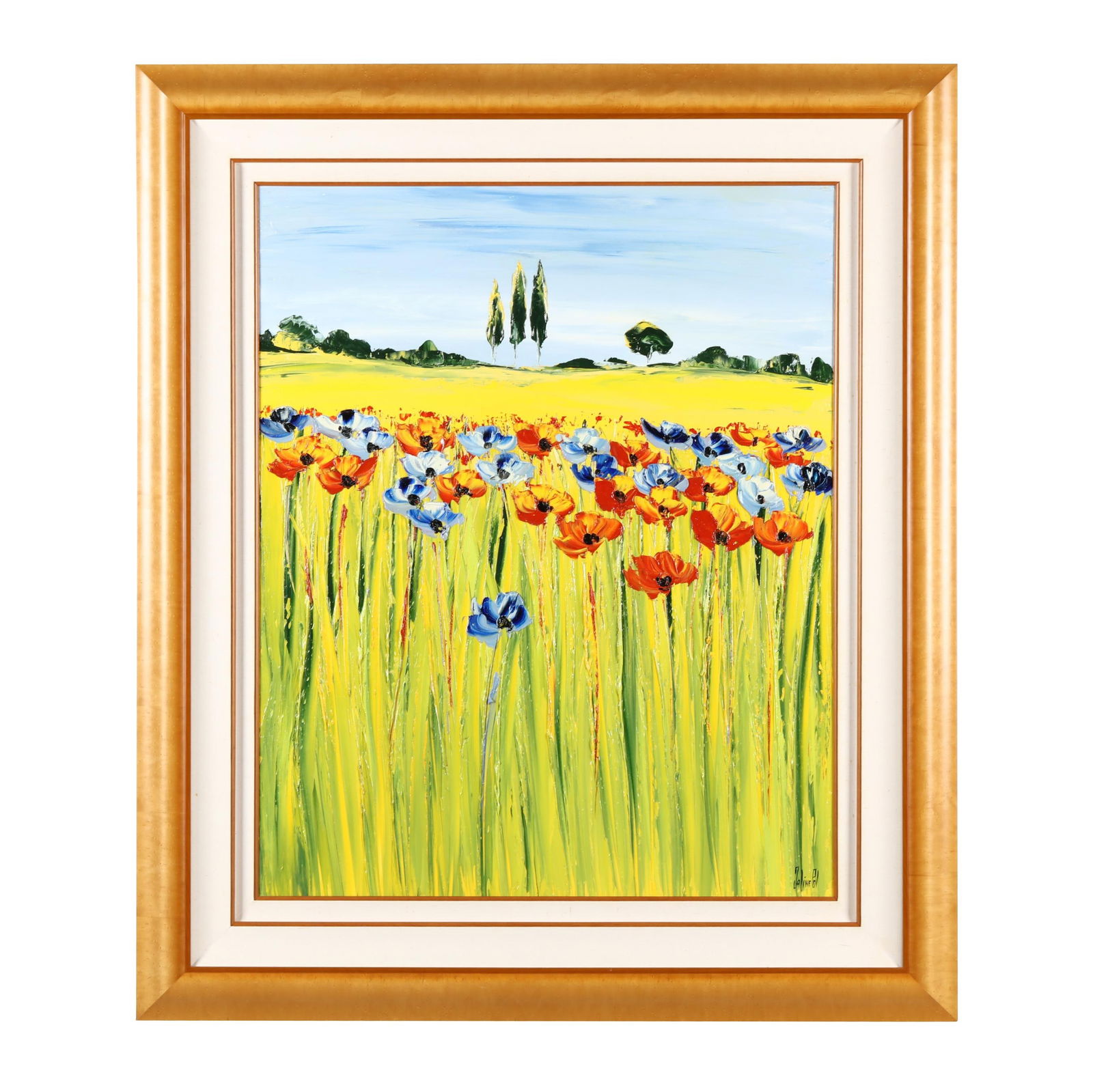 JalinePol (French, b. 1946),  Santi Plantes en ette matinée de printemps (1 of 7)