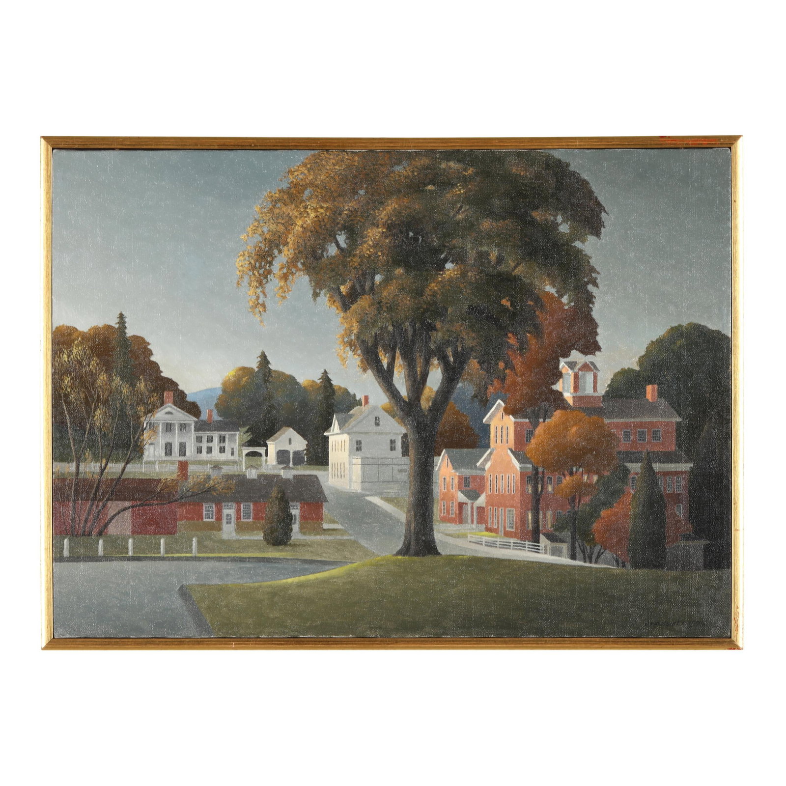 Thomas Fransioli (American, 1906-1997),  Pocketknife Square, Lakeville, Connecticut (1 of 9)