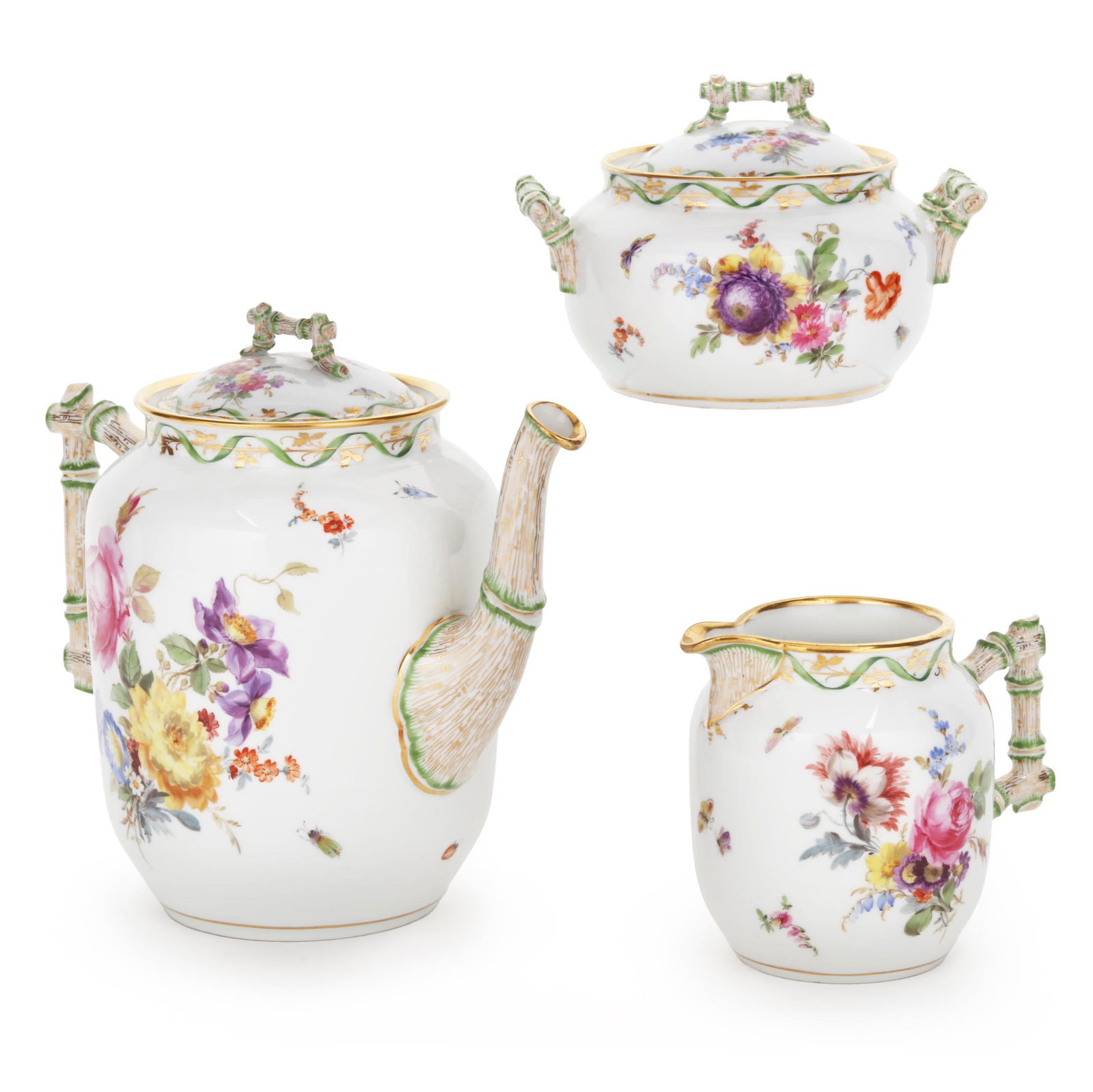 Dresden Porcelain Tea Service (1 of 10)