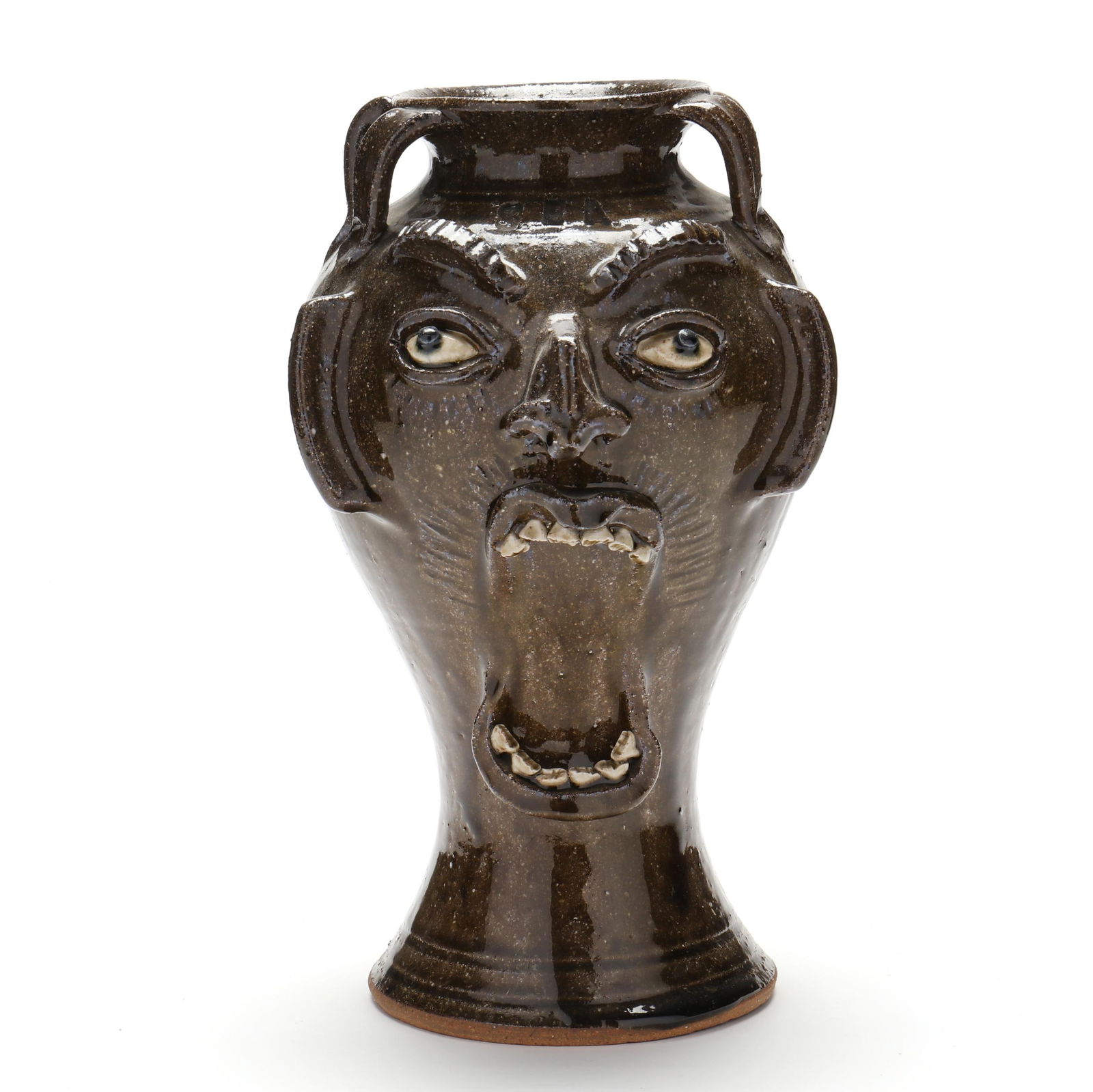 Steve Abee (Lenoir, NC), Screaming Face Vase (1 of 7)