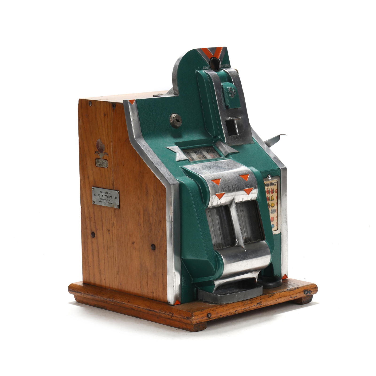 Vintage Mills Novelty Company 5¢ Slot Machine (1 of 13)