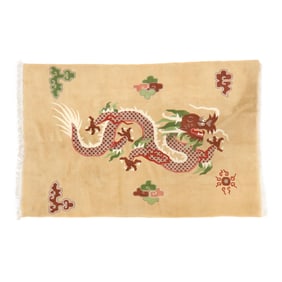 Indo-Chinese Dragon Rug