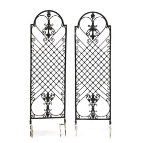 Pair of Aluminum Garden Trellises