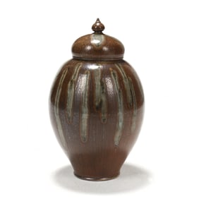 Daniel Johnston (Seagrove, NC), Large Covered Urn