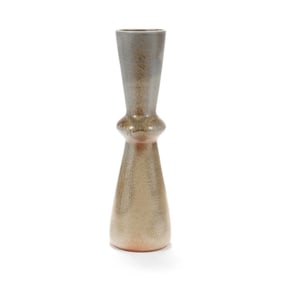 David Stuempfle (Seagrove, NC), Tall Hourglass Floor Vase