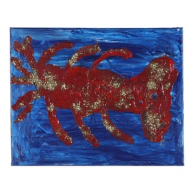 Clyde Jones (NC, b. 1938), Lobster