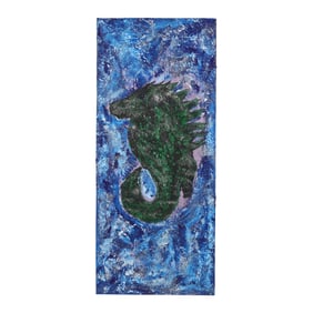 Clyde Jones (NC, b. 1938), Seahorse