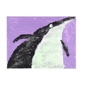 Clyde Jones (NC, b. 1938), Penguin