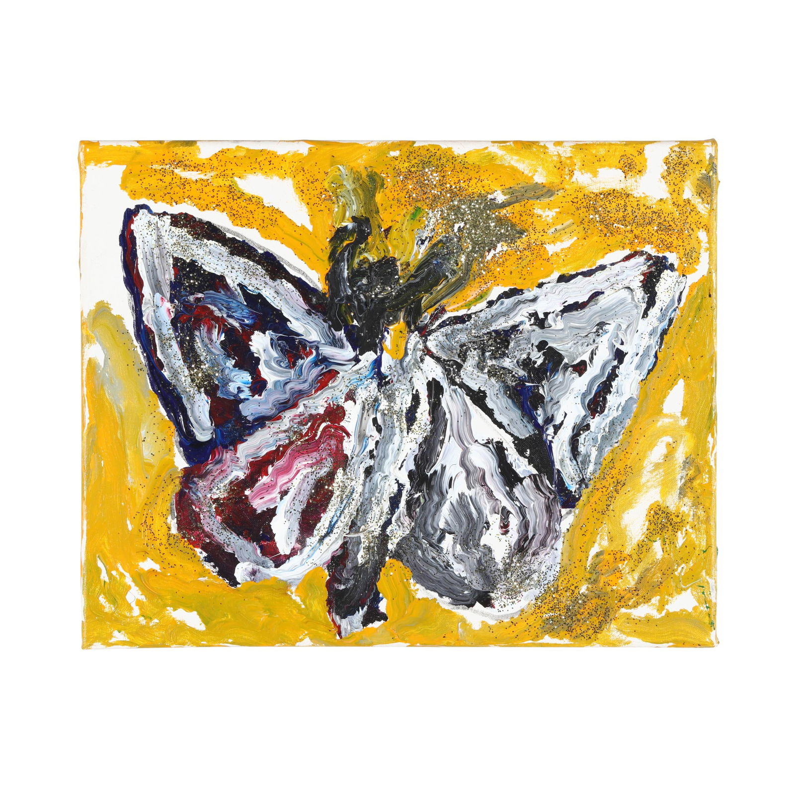 Clyde Jones (NC, b. 1938), Butterfly (1 of 4)
