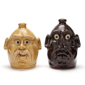 Dwayne Crocker (Gillsville, GA), Two Face Jugs