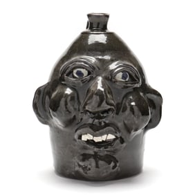 Harold and Grace Hewell (Gillsville, GA), Face Jug
