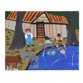 Bernice Sims (American, 1926-2014), Notly Pond