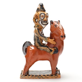 Billy Ray Hussey (Robbins, NC), Clown on a Horse