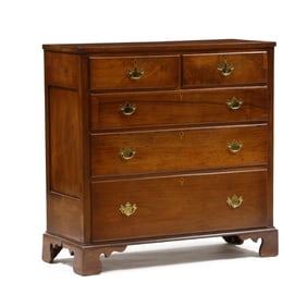 North Carolina Chippendale Mahogany Chest of Drawers