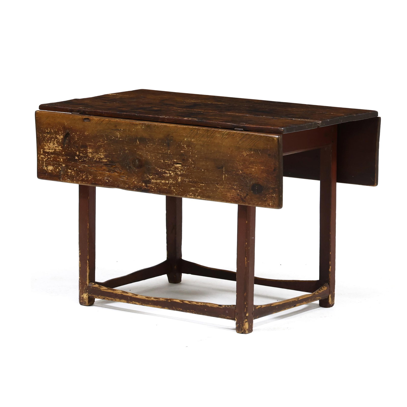 New England Pine Drop Leaf Tavern Table (1 of 5)