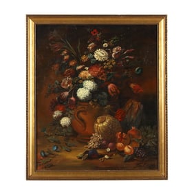 Sidney E. King (American, 1906-2004), Floral Still Life